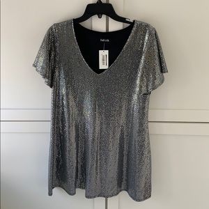 Fabrik Silver Dress NWT